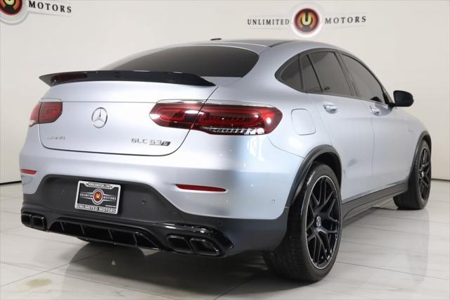 used 2021 Mercedes-Benz AMG GLC 63 car, priced at $65,990