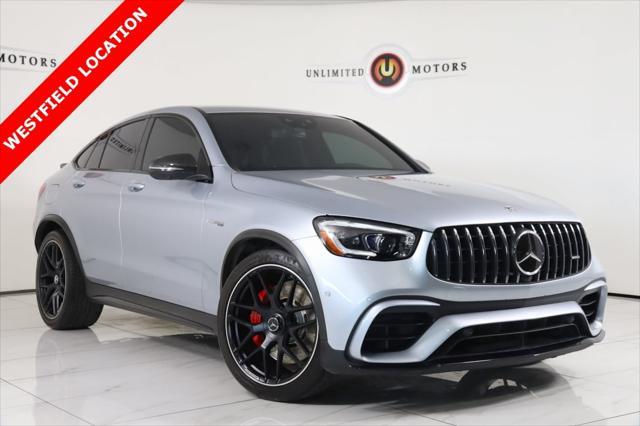 used 2021 Mercedes-Benz AMG GLC 63 car, priced at $65,990