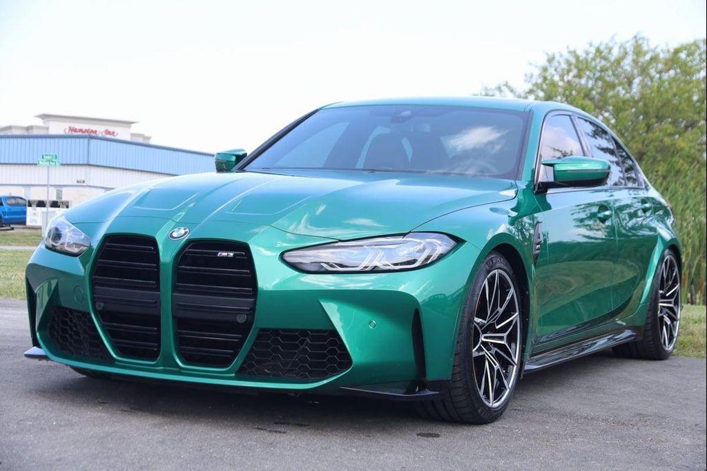 used 2023 BMW M3 car, priced at $76,500