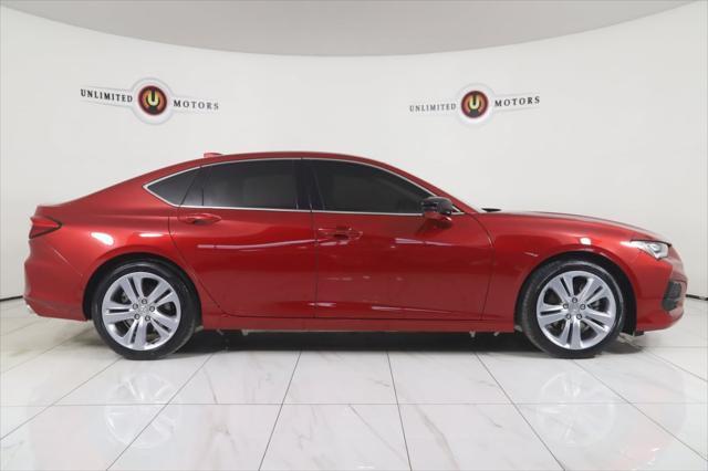 used 2021 Acura TLX car, priced at $29,750