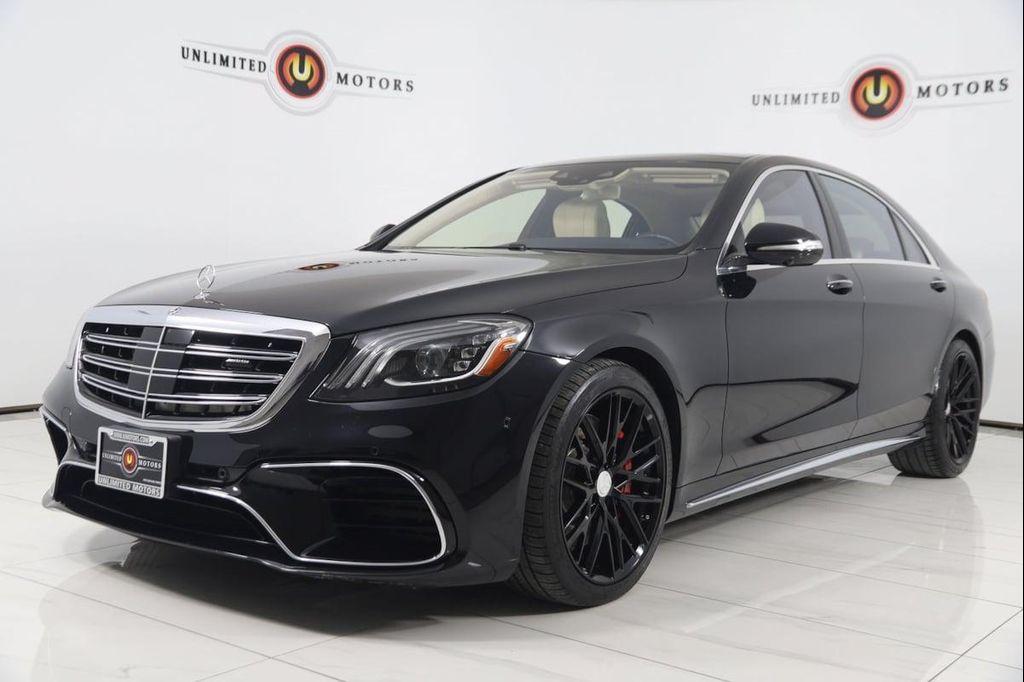 used 2019 Mercedes-Benz AMG S 63 car, priced at $67,500
