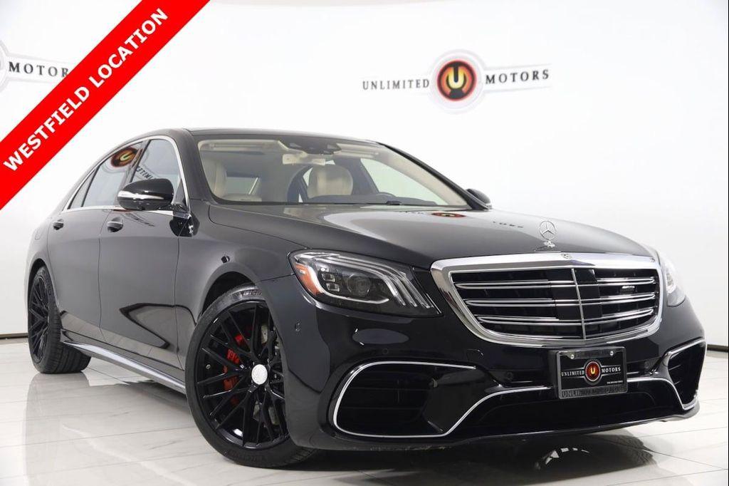 used 2019 Mercedes-Benz AMG S 63 car, priced at $67,500