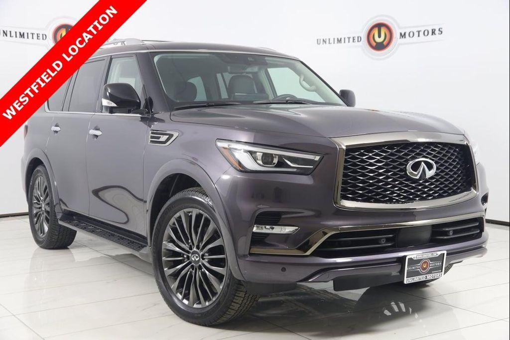 used 2023 INFINITI QX80 car, priced at $54,500