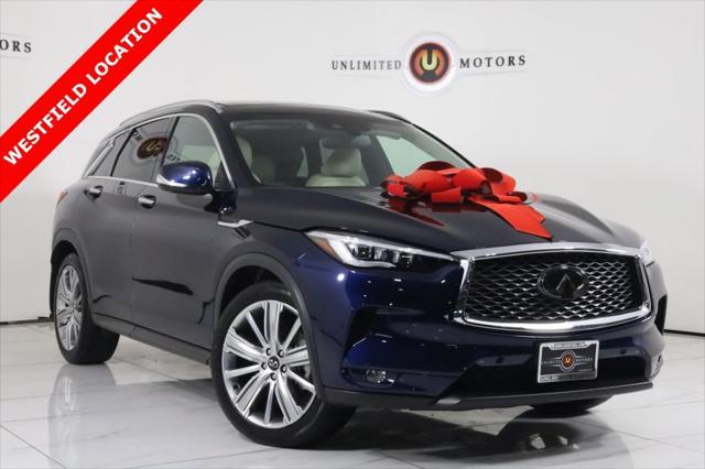 used 2022 INFINITI QX50 car, priced at $32,500