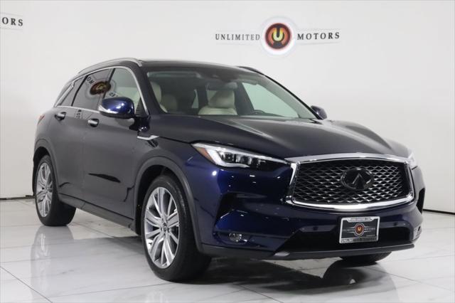 used 2022 INFINITI QX50 car, priced at $32,500