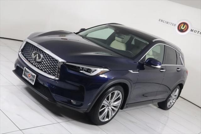 used 2022 INFINITI QX50 car, priced at $32,500