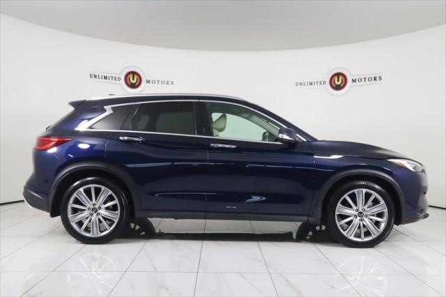 used 2022 INFINITI QX50 car, priced at $32,500