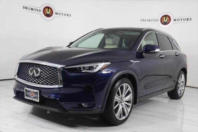 used 2022 INFINITI QX50 car, priced at $32,500