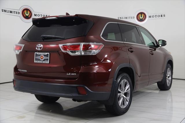 used 2015 Toyota Highlander car, priced at $17,990