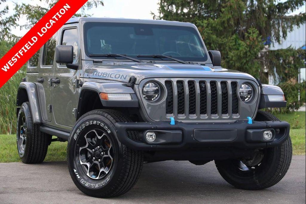 used 2022 Jeep Wrangler Unlimited 4xe car, priced at $34,990
