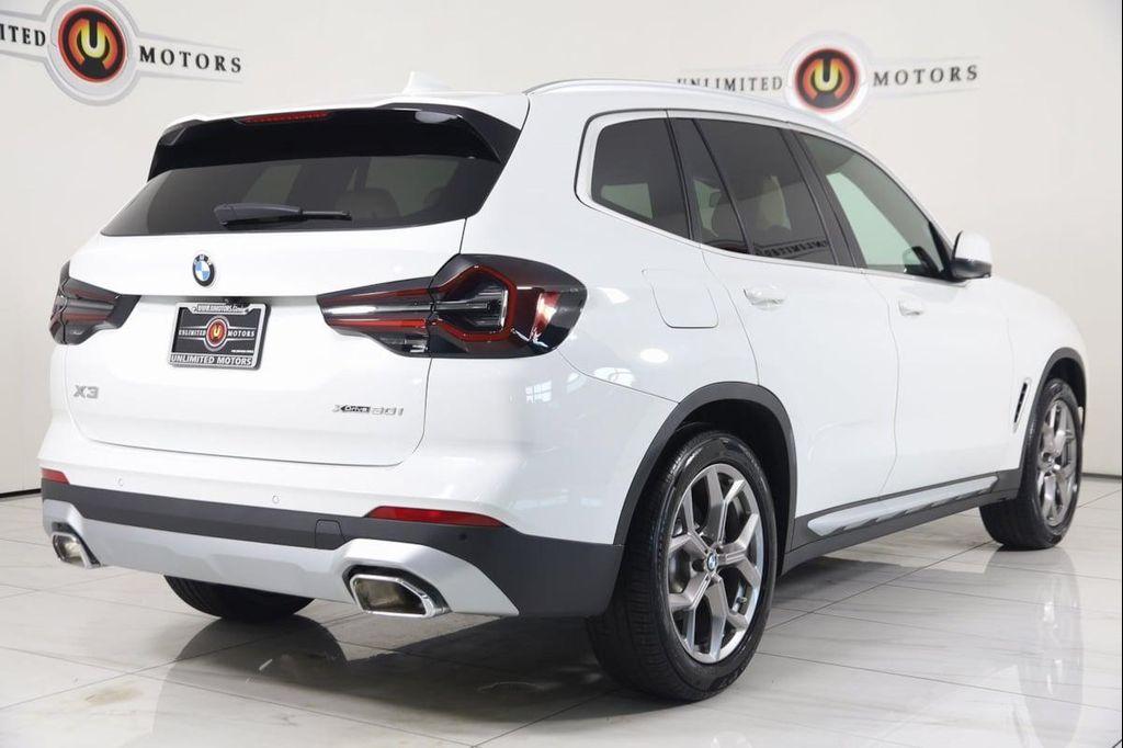 used 2022 BMW X3 car, priced at $28,190
