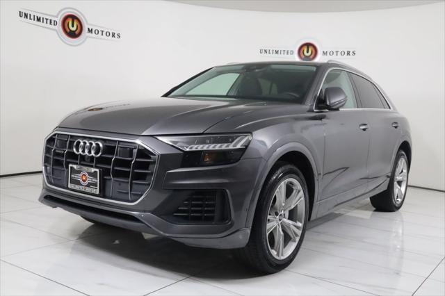 used 2021 Audi Q8 car, priced at $41,800