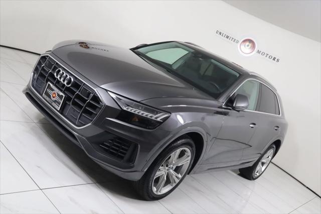 used 2021 Audi Q8 car, priced at $41,800