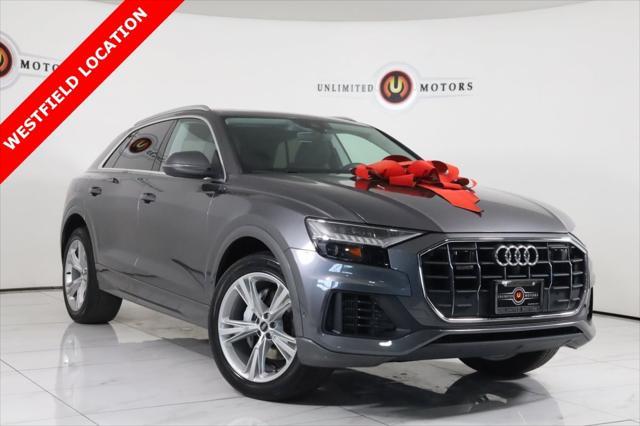 used 2021 Audi Q8 car, priced at $41,800