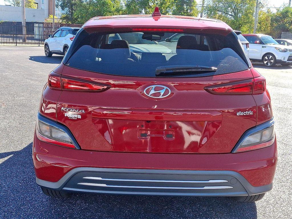 used 2022 Hyundai Kona EV car, priced at $17,990