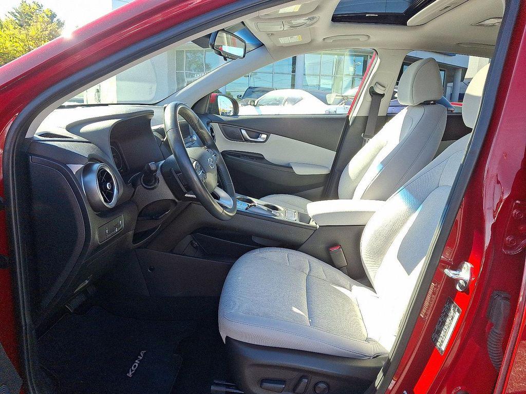 used 2022 Hyundai Kona EV car, priced at $17,990