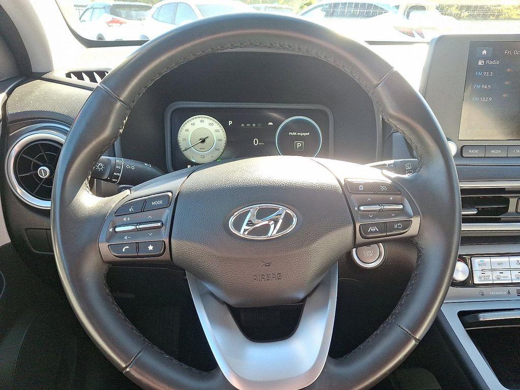used 2022 Hyundai Kona EV car, priced at $17,990