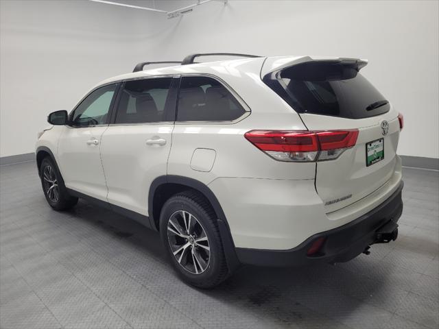 used 2019 Toyota Highlander car, priced at $24,395