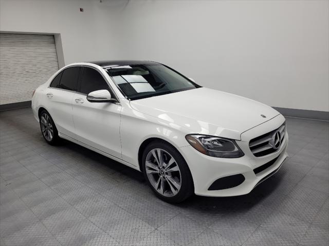 used 2018 Mercedes-Benz C-Class car, priced at $24,195