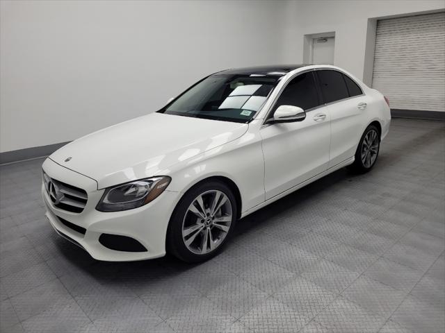 used 2018 Mercedes-Benz C-Class car, priced at $24,195