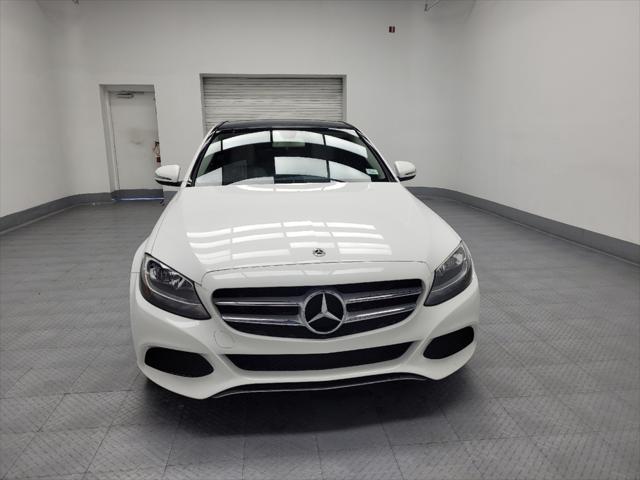 used 2018 Mercedes-Benz C-Class car, priced at $24,195