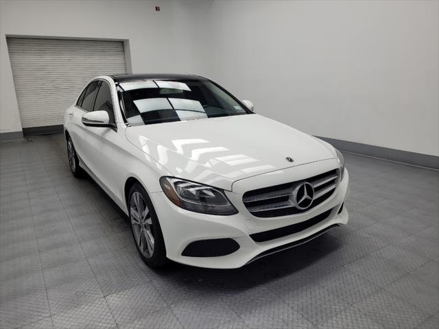 used 2018 Mercedes-Benz C-Class car, priced at $24,195