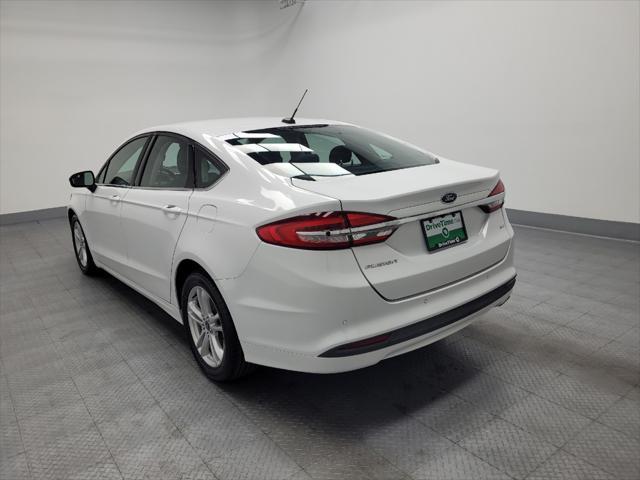 used 2018 Ford Fusion car, priced at $15,395