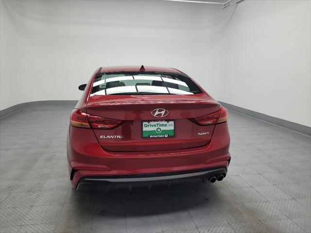 used 2018 Hyundai Elantra car, priced at $18,095