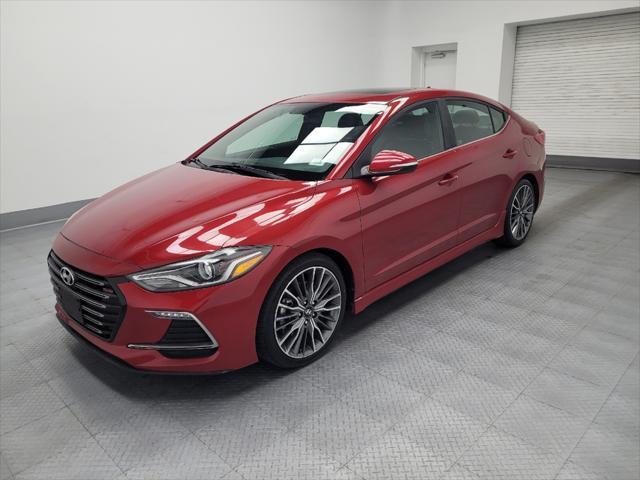 used 2018 Hyundai Elantra car, priced at $18,095