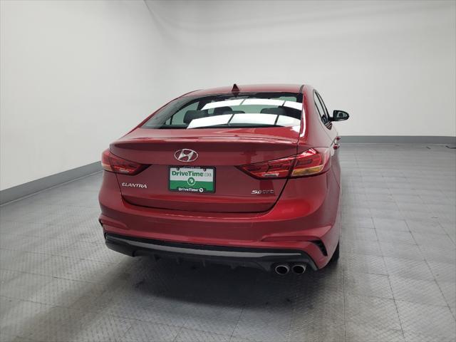 used 2018 Hyundai Elantra car, priced at $18,095