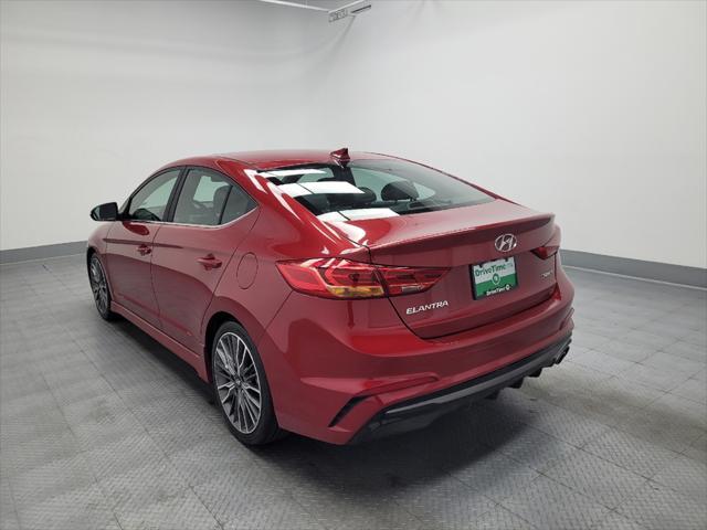 used 2018 Hyundai Elantra car, priced at $18,095