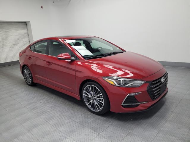 used 2018 Hyundai Elantra car, priced at $18,095