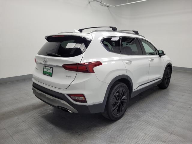 used 2019 Hyundai Santa Fe car, priced at $22,595