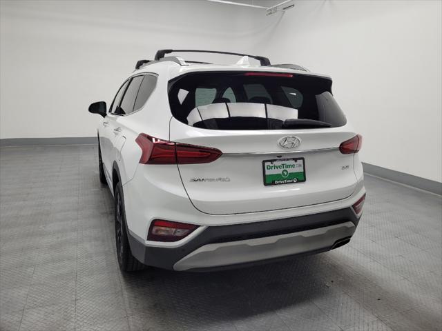 used 2019 Hyundai Santa Fe car, priced at $22,595