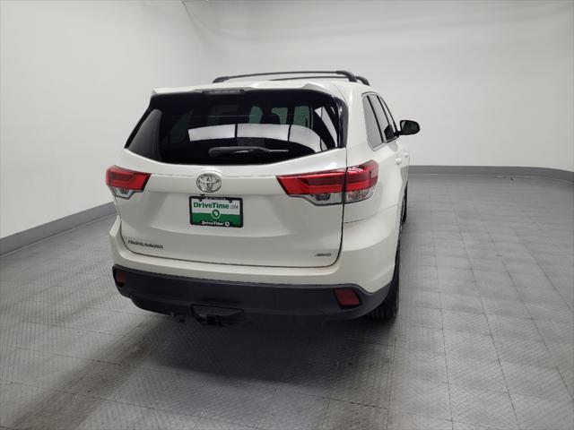 used 2017 Toyota Highlander car, priced at $24,195