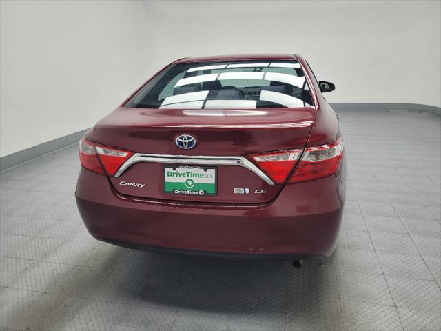 used 2016 Toyota Camry Hybrid car, priced at $18,595