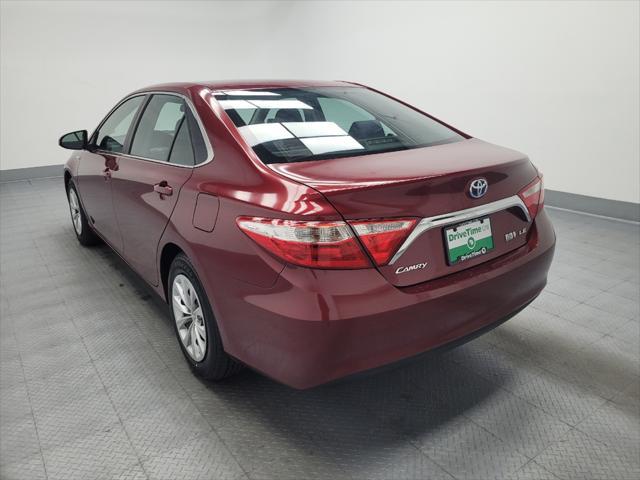 used 2016 Toyota Camry Hybrid car, priced at $18,595