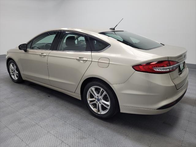 used 2018 Ford Fusion car, priced at $14,295