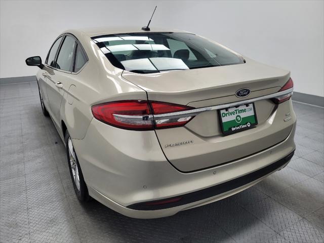 used 2018 Ford Fusion car, priced at $14,295