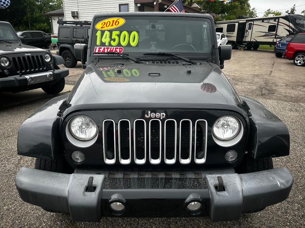used 2016 Jeep Wrangler Unlimited car, priced at $14,500