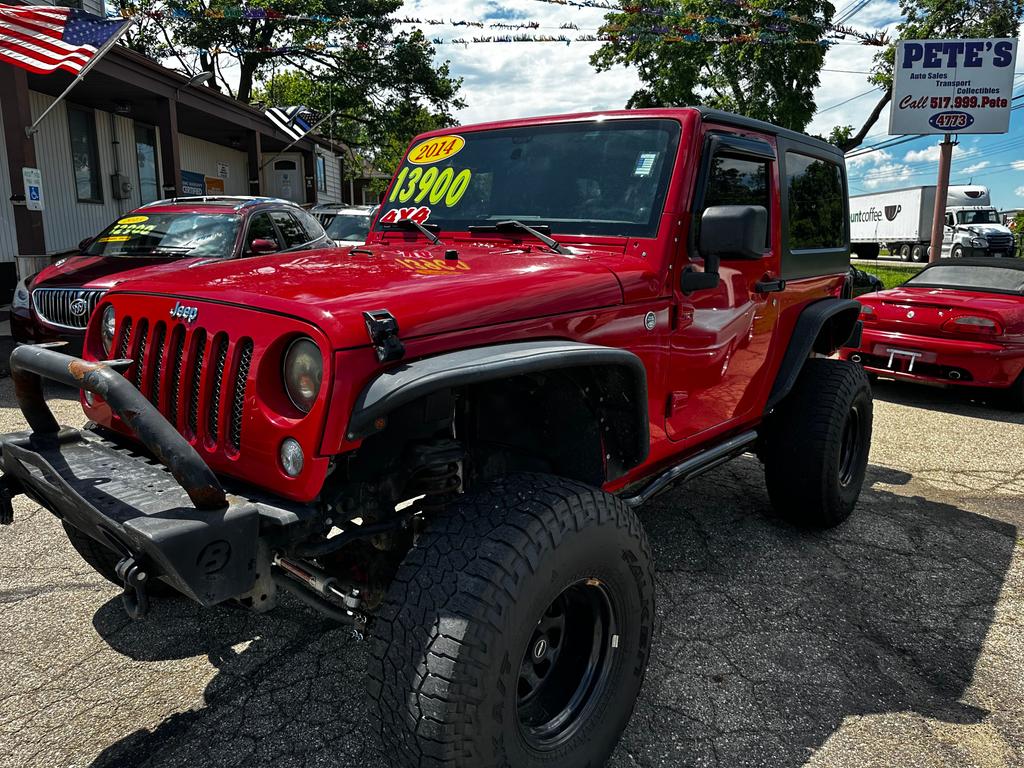 used 2014 Jeep Wrangler car, priced at $11,900