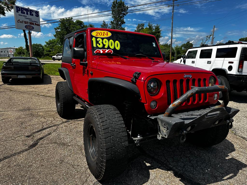 used 2014 Jeep Wrangler car, priced at $11,900