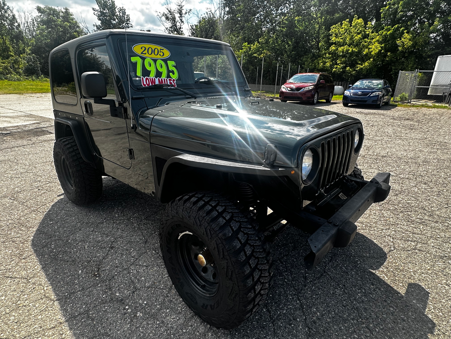 used 2005 Jeep Wrangler car, priced at $7,995