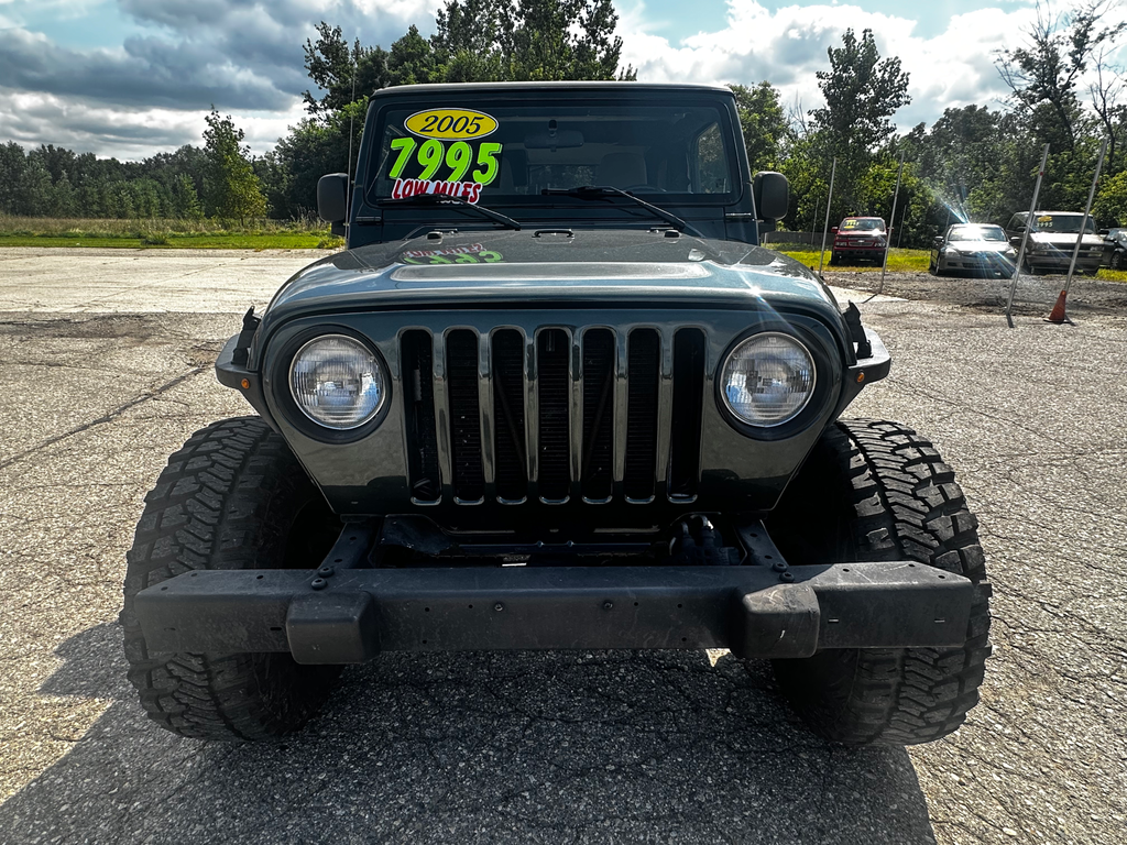 used 2005 Jeep Wrangler car, priced at $7,995