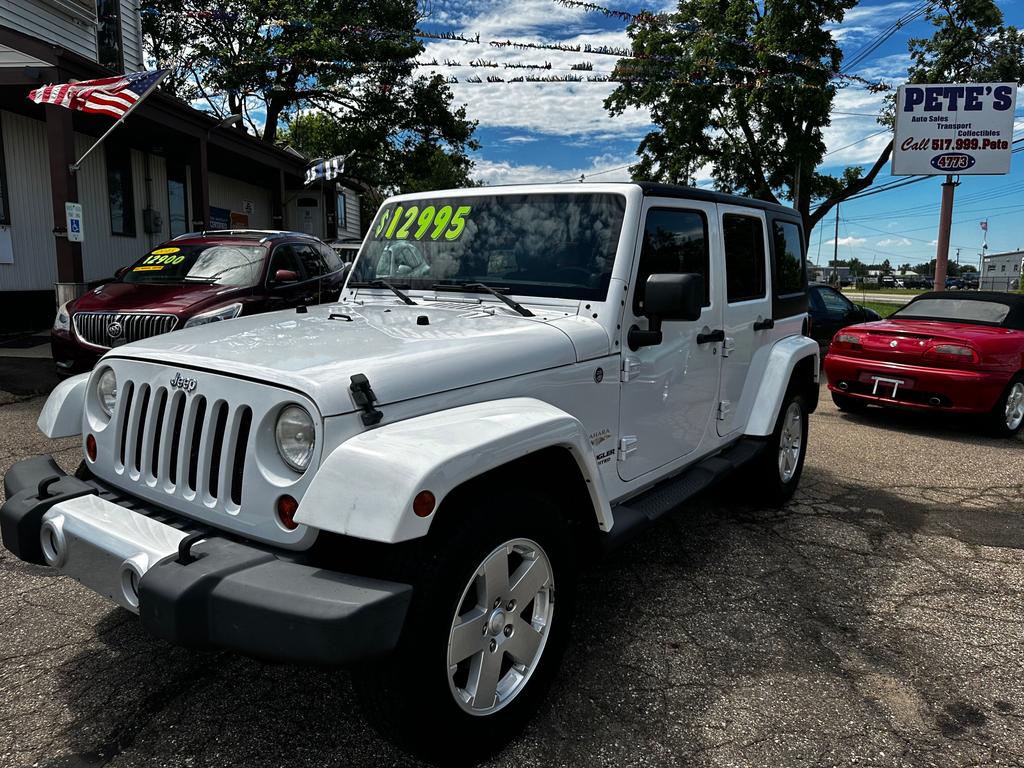 used 2011 Jeep Wrangler Unlimited car, priced at $11,900