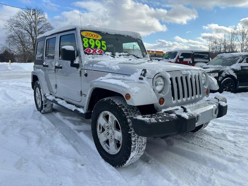 used 2009 Jeep Wrangler Unlimited car, priced at $8,995