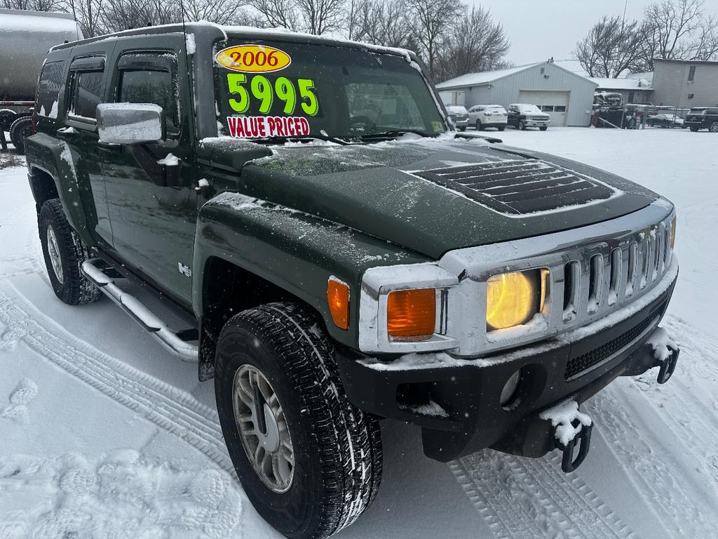 used 2006 Hummer H3 car, priced at $5,995