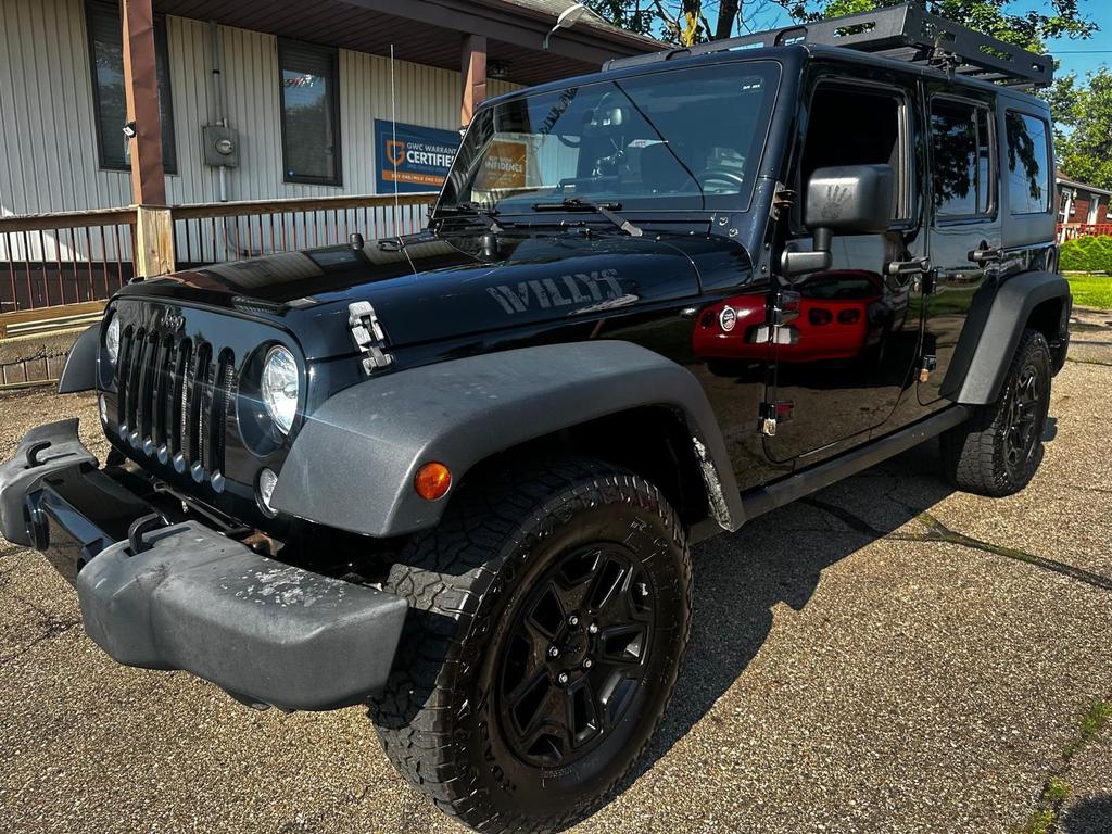 used 2016 Jeep Wrangler Unlimited car, priced at $14,500