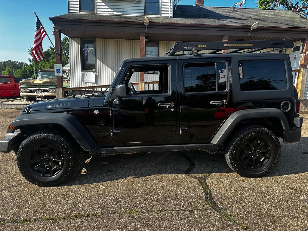 used 2016 Jeep Wrangler Unlimited car, priced at $14,500