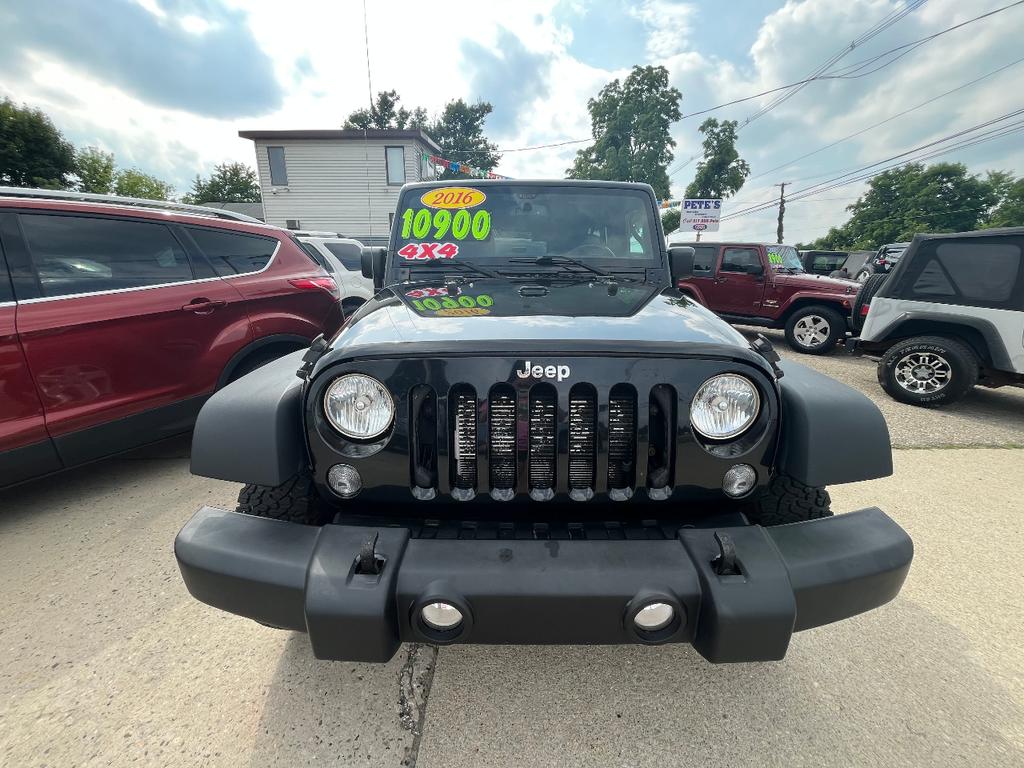 used 2016 Jeep Wrangler Unlimited car, priced at $10,900